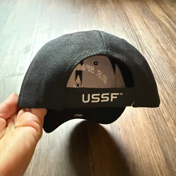 U.S. Space Force Embroidered Baseball Cap – “Semper Supra”, Adjustable - Picture 3 of 5